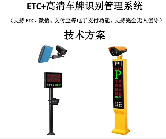 高清车牌识别管理系统
